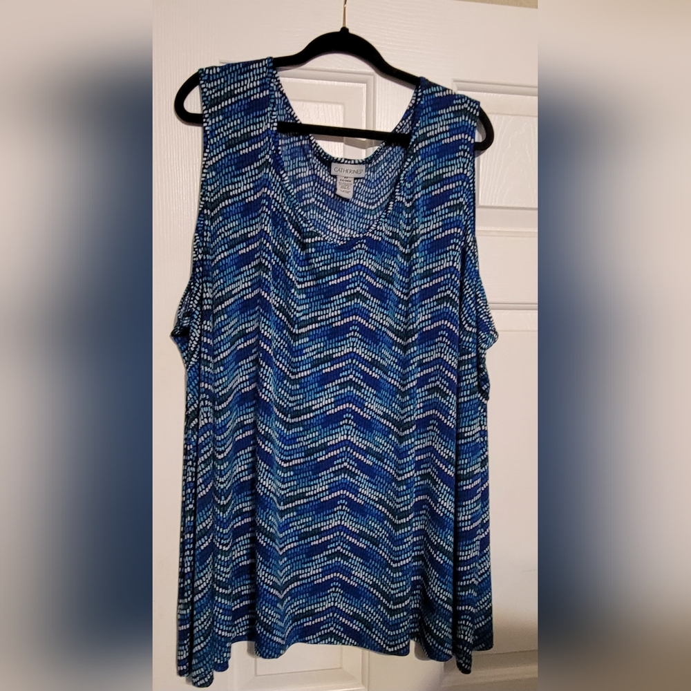 Catherine's Sleeveless Tunic - 5X